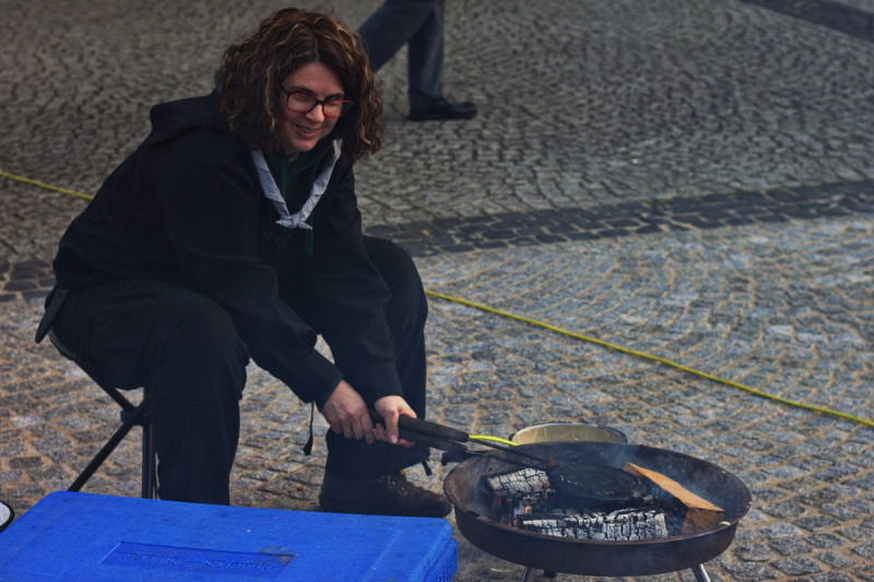 Jana - am Waffeleisen