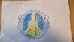 Mandala Solidarität mit der Ukraine