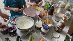 Nachhaltige Lagerküche