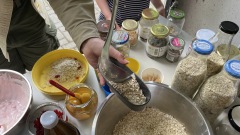 Nachhaltige Lagerküche
